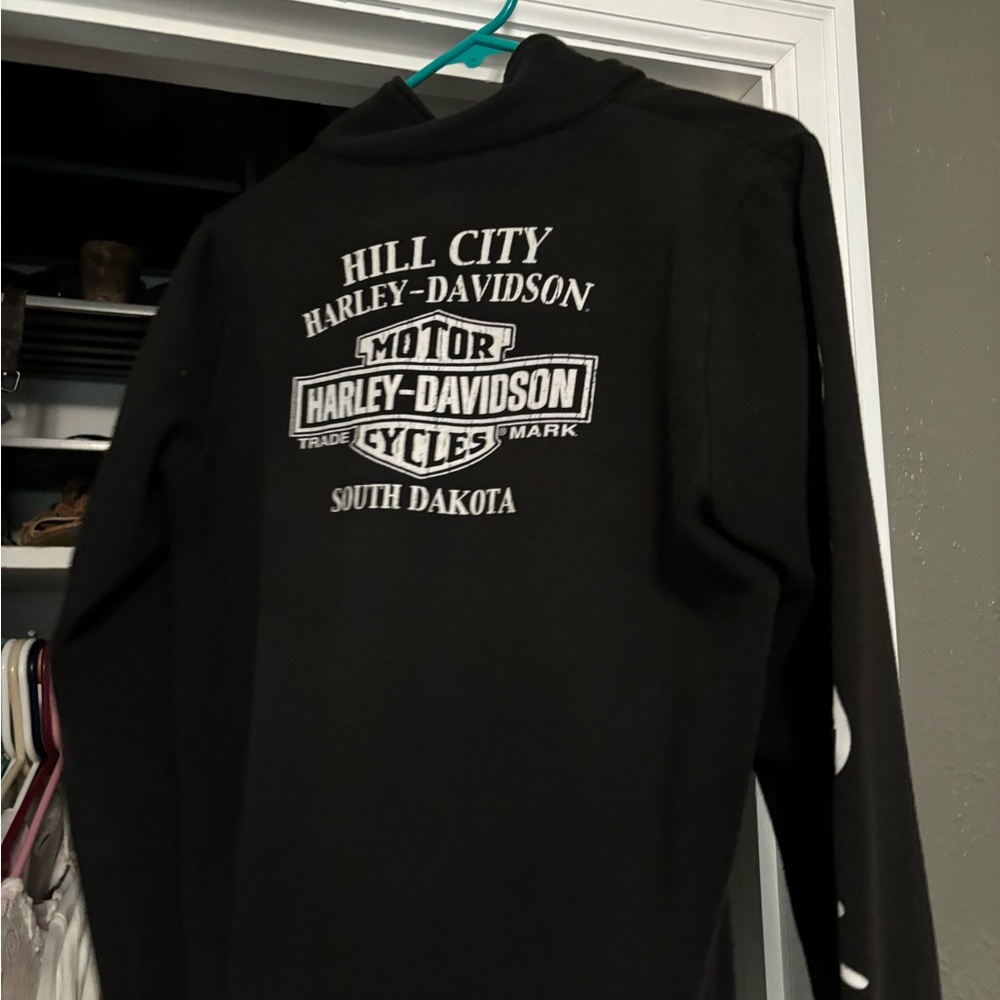 Womens Harley Davidson zip jacket/sweatshirt
